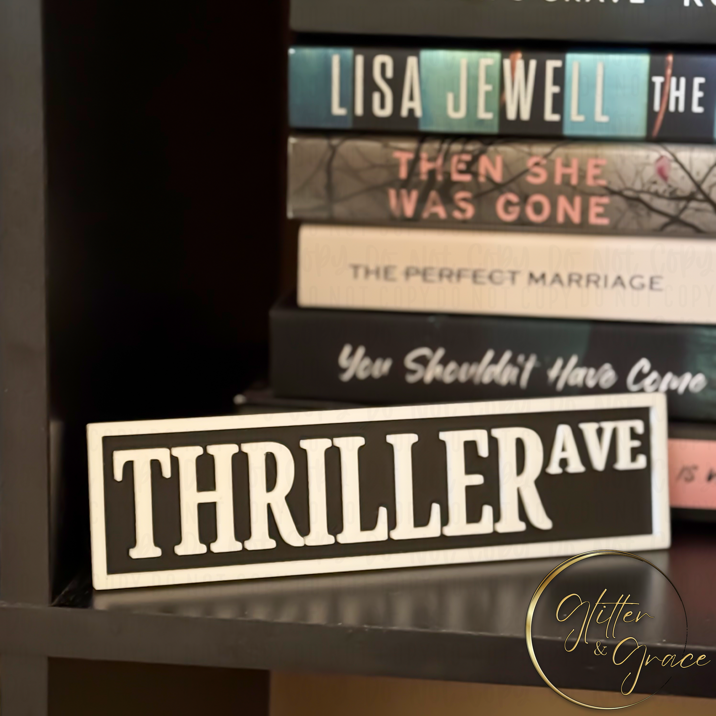 Bookshelf Street Sign