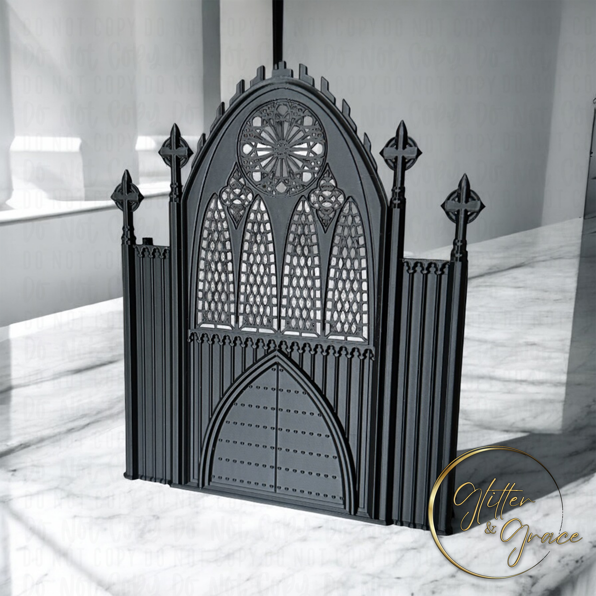 3d printed gothic cathedral