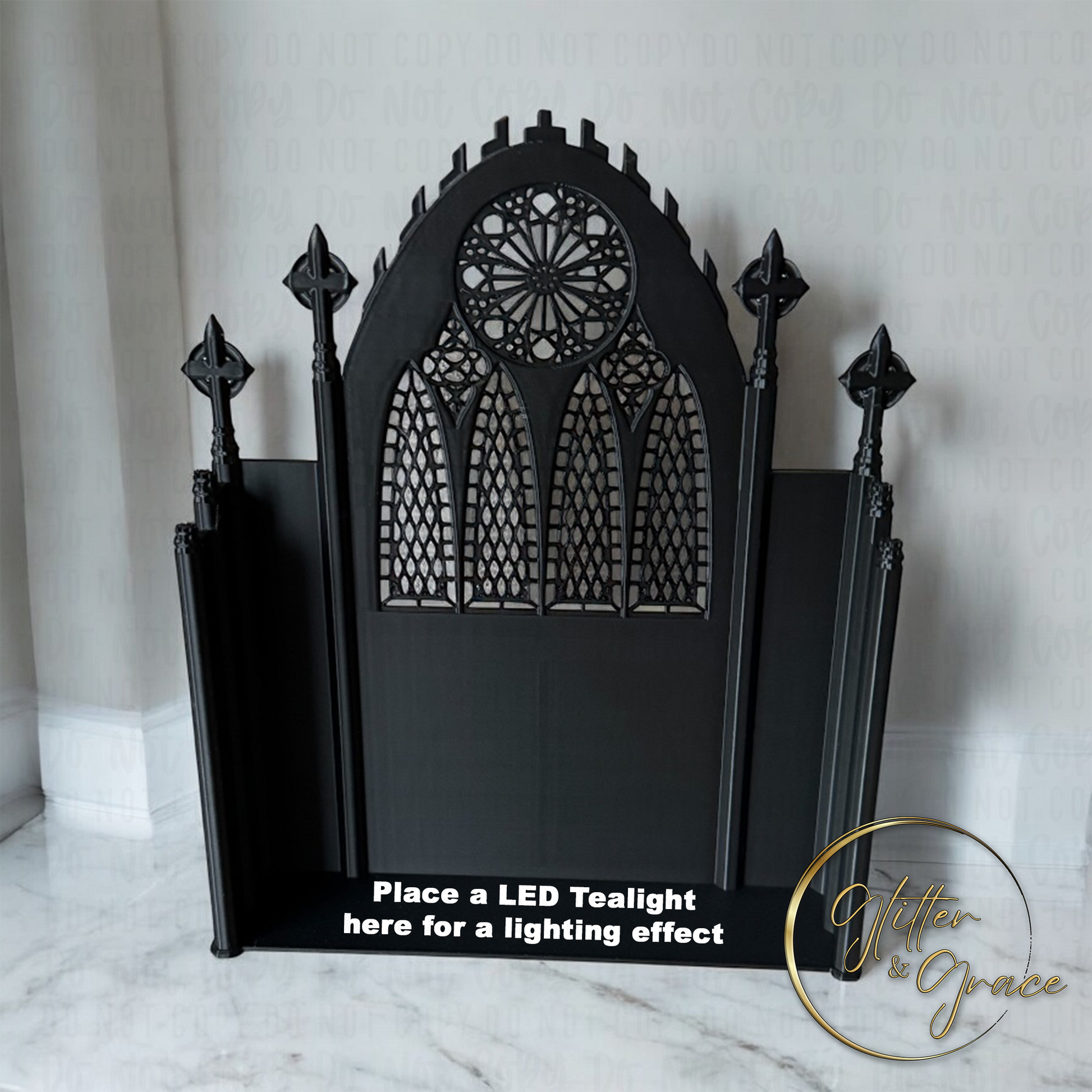 3d printed gothic cathedral