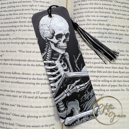 3d printed skeleton bookmark